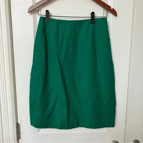 Vintage Braemar by Jeremy Scott Green Wool Blazer  Skirt Co-Ord Set - Picture 7 of 14